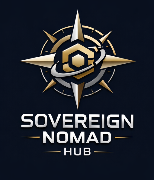 Sovereign Nomad Hub conceptual platform imagery